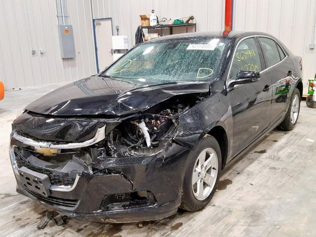 1G11C5SA2GU118965 - 2016 CHEVROLET MALIBU LIM BLACK photo 2