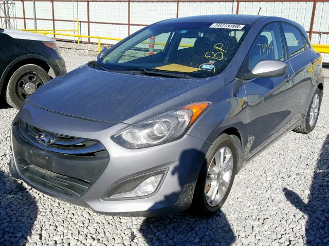 KMHD35LH4EU184944 - 2014 HYUNDAI ELANTRA GT GRAY photo 2