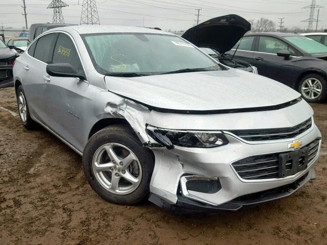 1G1ZB5ST5HF258375 - 2017 CHEVROLET MALIBU LS Gümüş foto 1