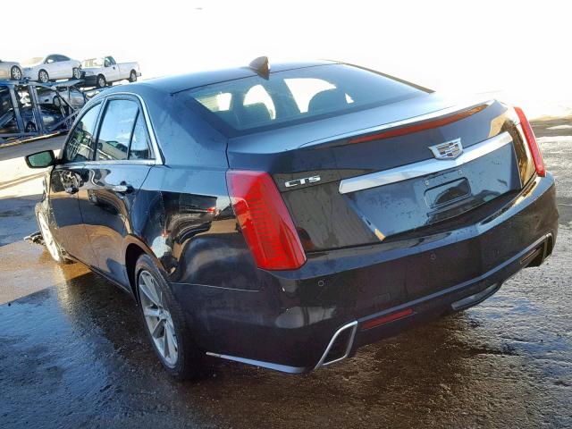 1G6AR5SS8K0101721 - 2019 CADILLAC CTS LUXURY BLACK photo 3