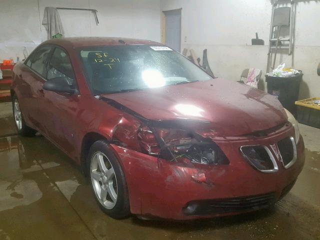 1G2ZH57N794124596 - 2009 PONTIAC G6 GT RED photo 1