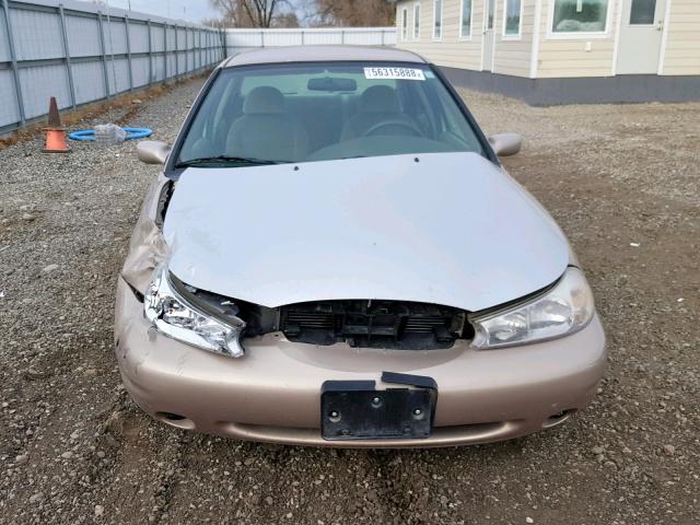 1FAFP6631XK220374 - 1999 FORD CONTOUR SE TAN photo 9