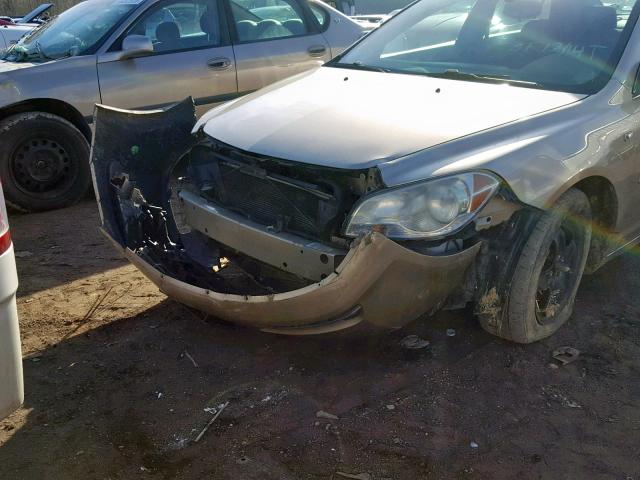 1G1ZG57B684206959 - 2008 CHEVROLET MALIBU LS BROWN photo 10