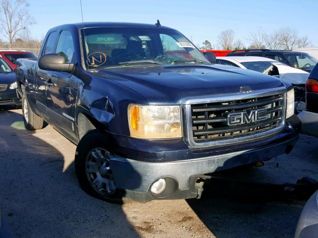 2GTEK19J871724017 - 2007 GMC NEW SIERRA BLUE photo 1