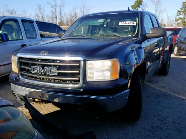 2GTEK19J871724017 - 2007 GMC NEW SIERRA BLUE photo 2