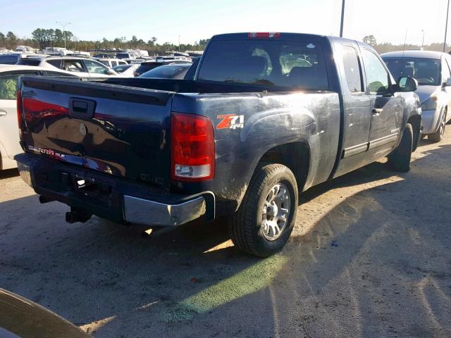 2GTEK19J871724017 - 2007 GMC NEW SIERRA BLUE photo 4