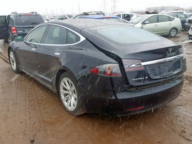 5YJSA1E18HF216155 - 2017 TESLA MODEL S BLACK photo 3