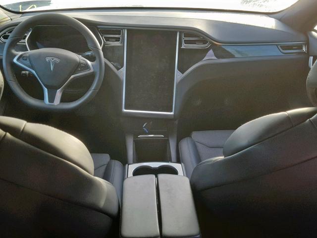 5YJSA1E18HF216155 - 2017 TESLA MODEL S BLACK photo 9