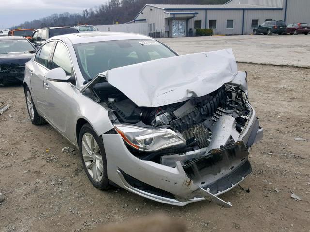 2G4GN5EX4F9240701 - 2015 BUICK REGAL PREM SILVER photo 1