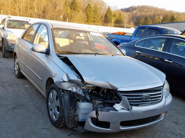 KNAFE122785500409 - 2008 KIA SPECTRA EX SILVER photo 1