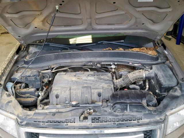 5FPYK1F58AB002577 - 2010 HONDA RIDGELINE GOLD photo 7