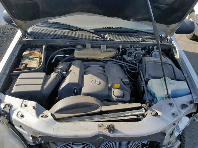 4JGAB54E4XA062373 - 1999 MERCEDES-BENZ ML 320 GRAY photo 7