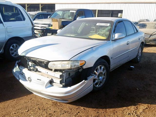 2G4WB52K331172656 - 2003 BUICK REGAL LS SILVER photo 2