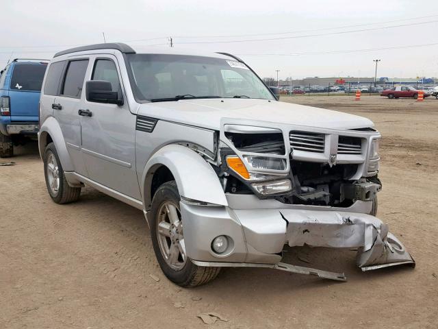 1D4PT5GK4BW544272 - 2011 DODGE NITRO SXT SILVER photo 1