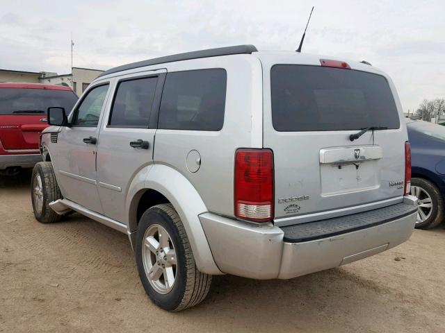 1D4PT5GK4BW544272 - 2011 DODGE NITRO SXT SILVER photo 3