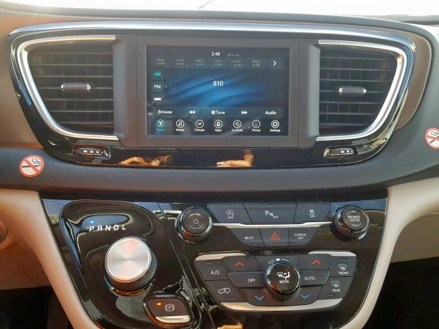 2C4RC1BGXJR144175 - 2018 CHRYSLER PACIFICA T BROWN photo 9