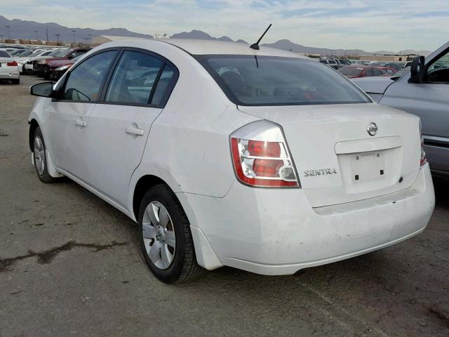 3N1AB61E28L651532 - 2008 NISSAN SENTRA 2.0 WHITE photo 3