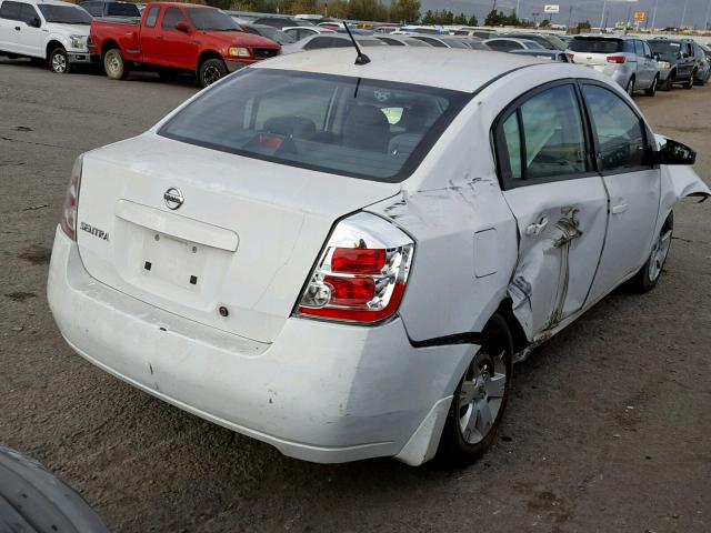 3N1AB61E28L651532 - 2008 NISSAN SENTRA 2.0 WHITE photo 4