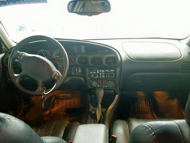 1G2WR52102F133042 - 2002 PONTIAC GRAND PRIX შავი ფოტო 9