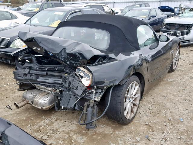 4USBU33598LW75727 - 2008 BMW Z4 3.0 BLACK photo 4