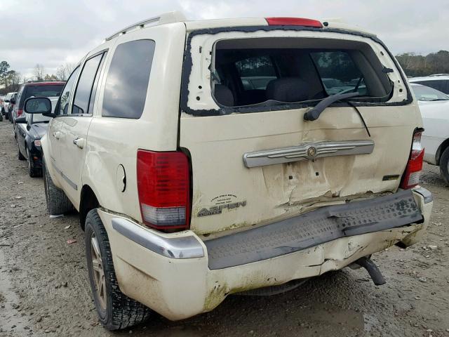 1A8HX58P27F535103 - 2007 CHRYSLER ASPEN LIMI 奶油色 照片 3