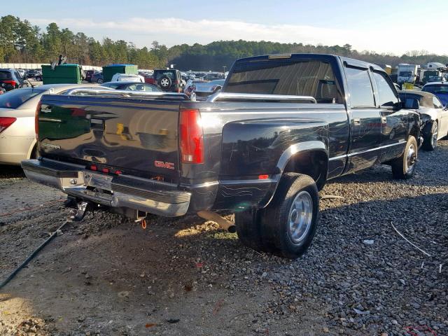 1GTHC33J9YF400485 - 2000 GMC SIERRA C35 BLACK photo 4