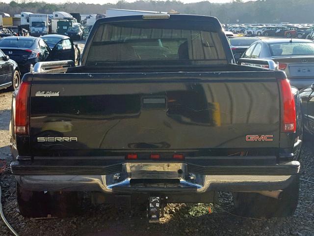 1GTHC33J9YF400485 - 2000 GMC SIERRA C35 BLACK photo 9