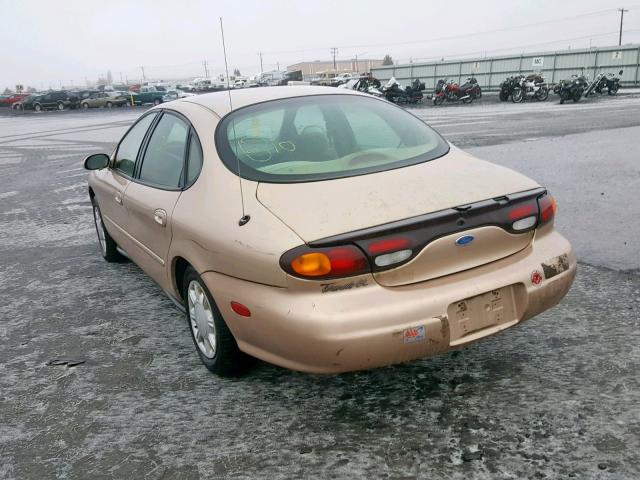 1FALP52U5TG121436 - 1996 FORD TAURUS GL GOLD photo 3