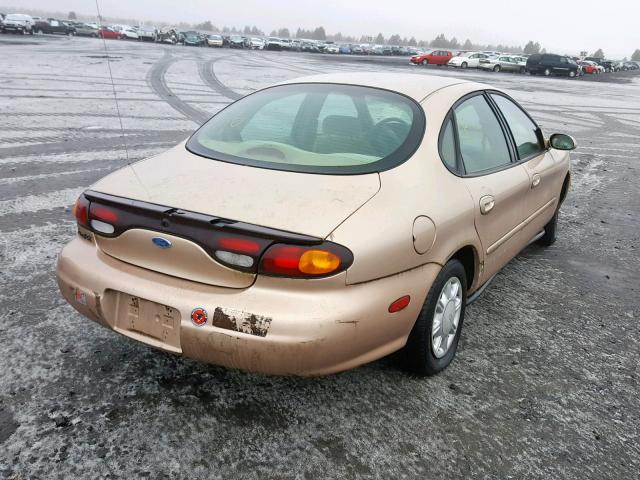 1FALP52U5TG121436 - 1996 FORD TAURUS GL GOLD photo 4