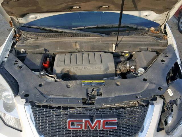 1GKER13748J171869 - 2008 GMC ACADIA SLE WHITE photo 7