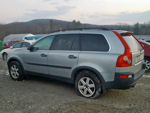 YV1CZ59H341089971 - 2004 VOLVO XC90 SILVER photo 9