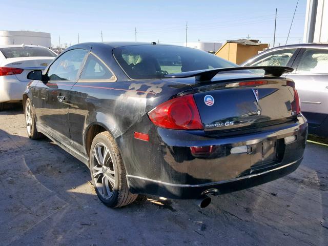 1G2AN18B977278029 - 2007 PONTIAC G5 GT BLACK photo 3