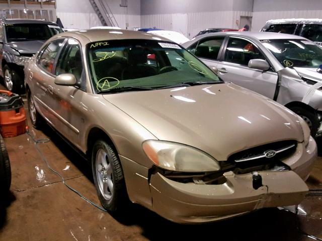 1FAFP55S81G143838 - 2001 FORD TAURUS SES TAN photo 1