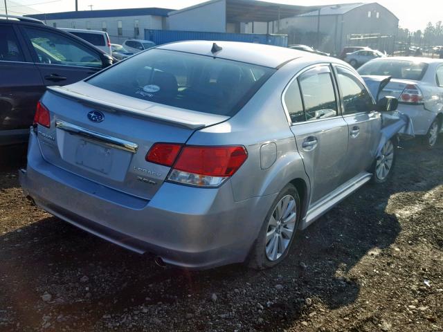 4S3BMDL64C2022421 - 2012 SUBARU LEGACY 3.6 BLUE photo 4