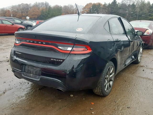 1C3CDFBA4DD317146 - 2013 DODGE DART SXT BLACK photo 4