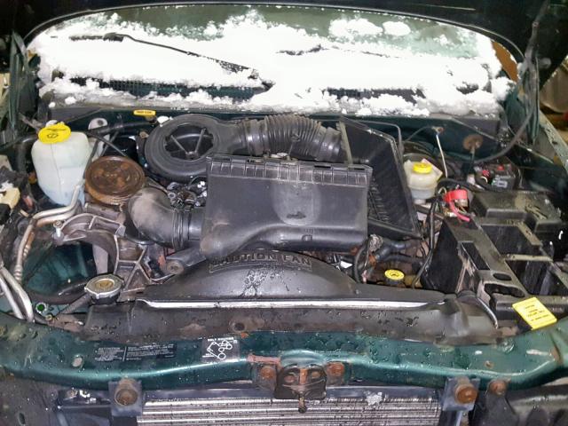 1B7GG22Y8XS170677 - 1999 DODGE DAKOTA GREEN photo 7