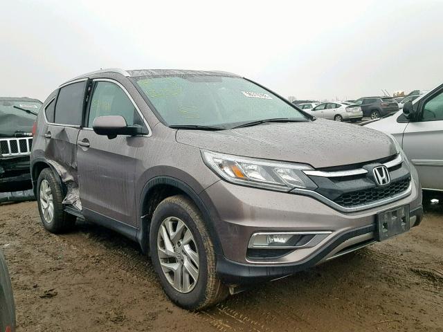 5J6RM4H79FL091484 - 2015 HONDA CR-V EXL GRAY photo 1