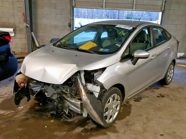 3FADP4AJ1BM103526 - 2011 FORD FIESTA S SILVER photo 2