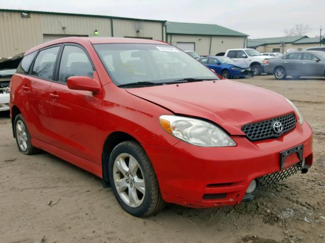 2T1LR32EX4C183514 - 2004 TOYOTA COROLLA MA RED photo 1