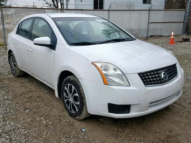 3N1AB61E57L698861 - 2007 NISSAN SENTRA 2.0 WHITE photo 1