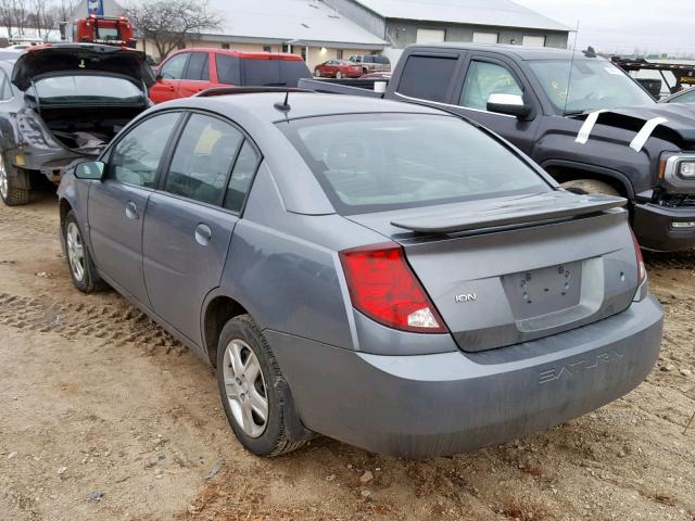 1G8AJ55F27Z173935 - 2007 SATURN ION LEVEL GRAY photo 3