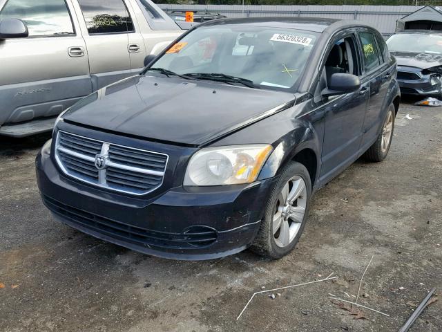 1B3CB4HAXAD665432 - 2010 DODGE CALIBER SX BLACK photo 2