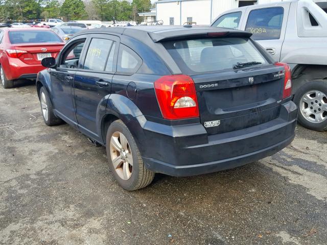 1B3CB4HAXAD665432 - 2010 DODGE CALIBER SX BLACK photo 3