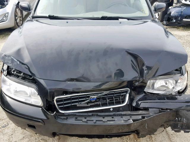 YV1RS592562543631 - 2006 VOLVO S60 2.5T BLACK photo 7