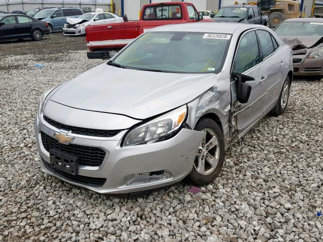 1G11B5SL9EF294322 - 2014 CHEVROLET MALIBU LS SILVER photo 2