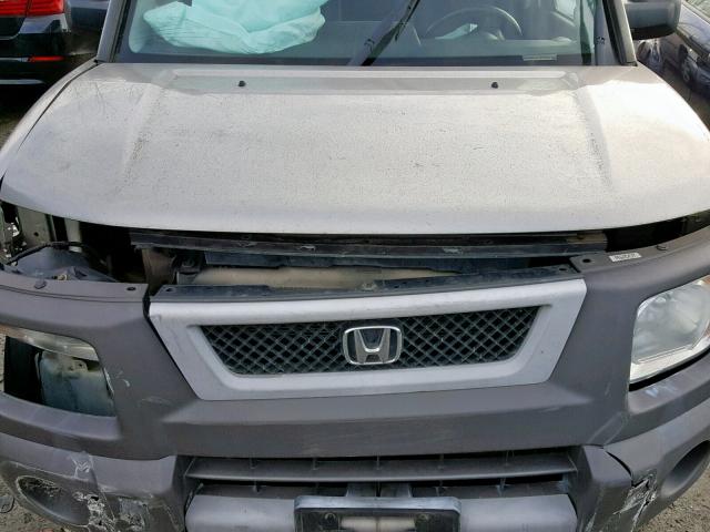 5J6YH28513L044724 - 2003 HONDA ELEMENT EX SILVER photo 7