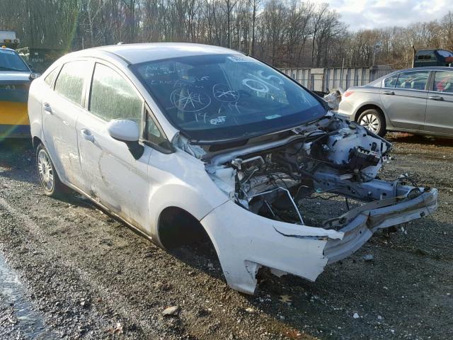 3FADP4AJ3EM128514 - 2014 FORD FIESTA S WHITE photo 1