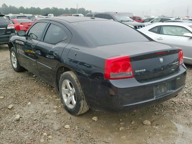 2B3CA3CV8AH185805 - 2010 DODGE CHARGER SX BLUE photo 3