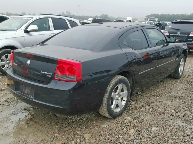 2B3CA3CV8AH185805 - 2010 DODGE CHARGER SX BLUE photo 4