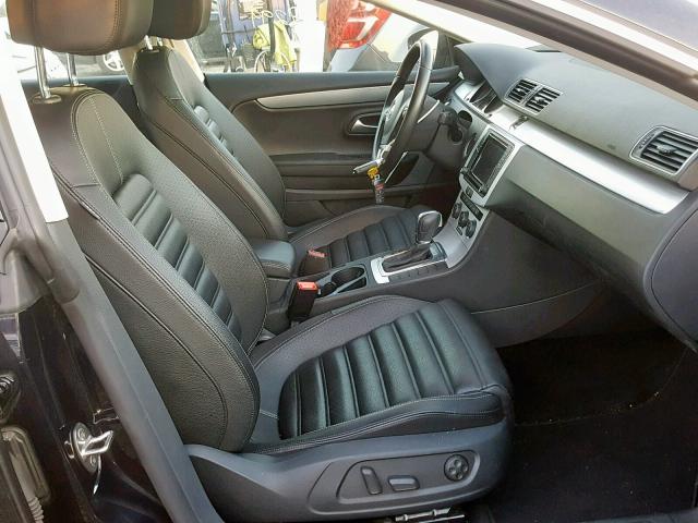 WVWBP7AN8GE514411 - 2016 VOLKSWAGEN CC BASE BLACK photo 5